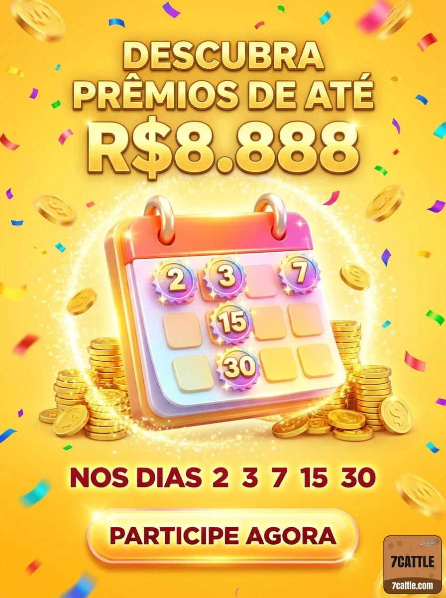 7cattle - bônus exclusivo - Bônus de Primeiro Depósito